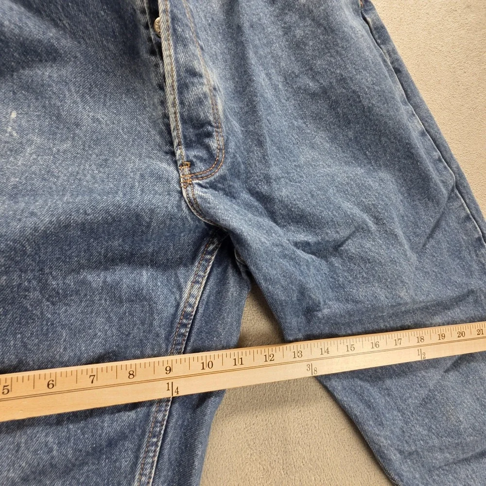 Vintage Levis 501 Jeans Mens Blue Straight Button Fly Made In USA Fits 32x32